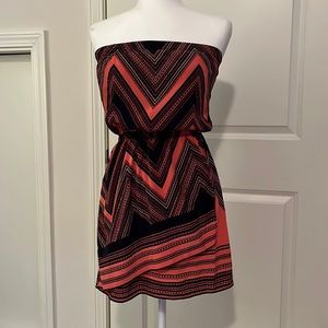Express strapless dress